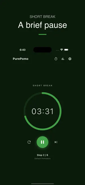 PurePomo: Pomodoro Timer screenshot 2