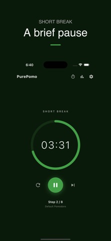 PurePomo: Pomodoro Timer Screenshot 2 of 9