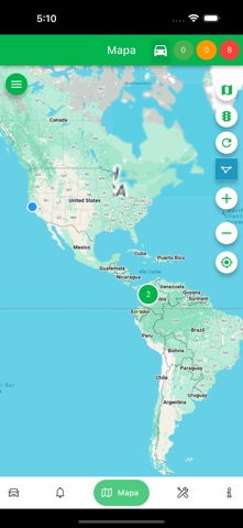 Davis GPS screenshot