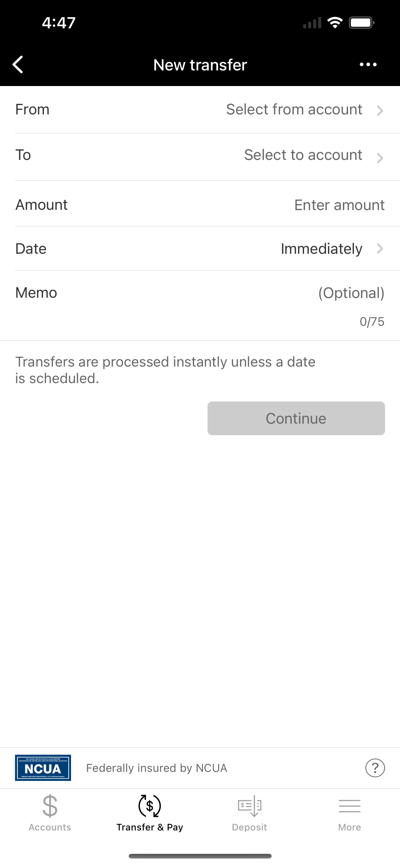 Vanderbilt Credit Union screenshot 3