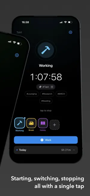 Takt - Time Tracking screenshot 2