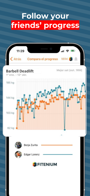 ‎Fitenium: AI Workout & Gym Log Screenshot