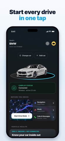 Car Connect: Drive Mode & Sync Screenshot 1 of 4