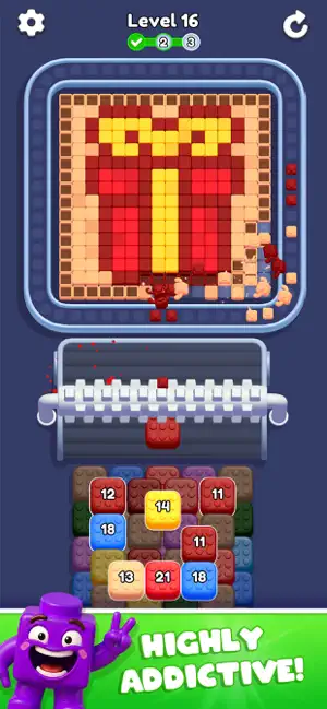 Brick Shred Sort screenshot 2