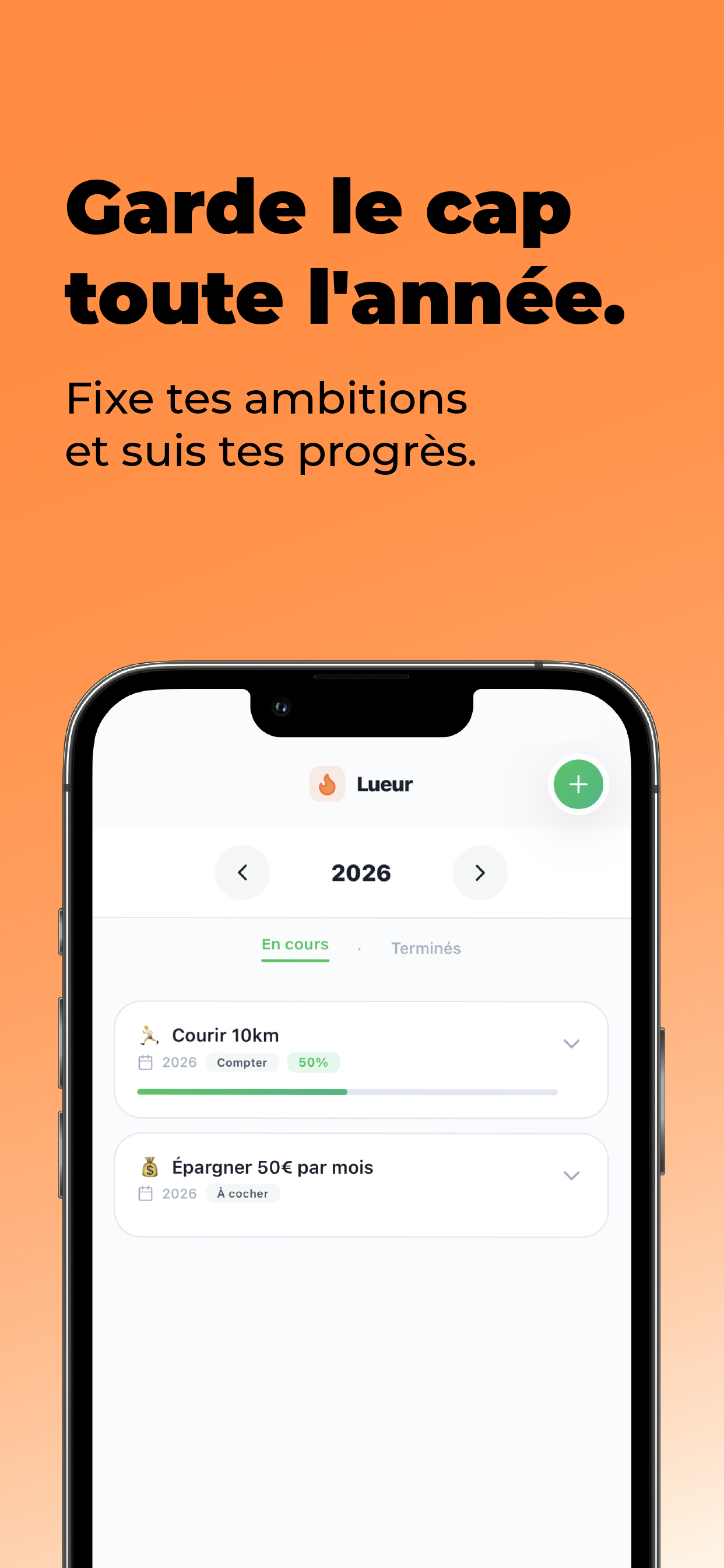 Lueur – Habitudes & Projets screenshot 5