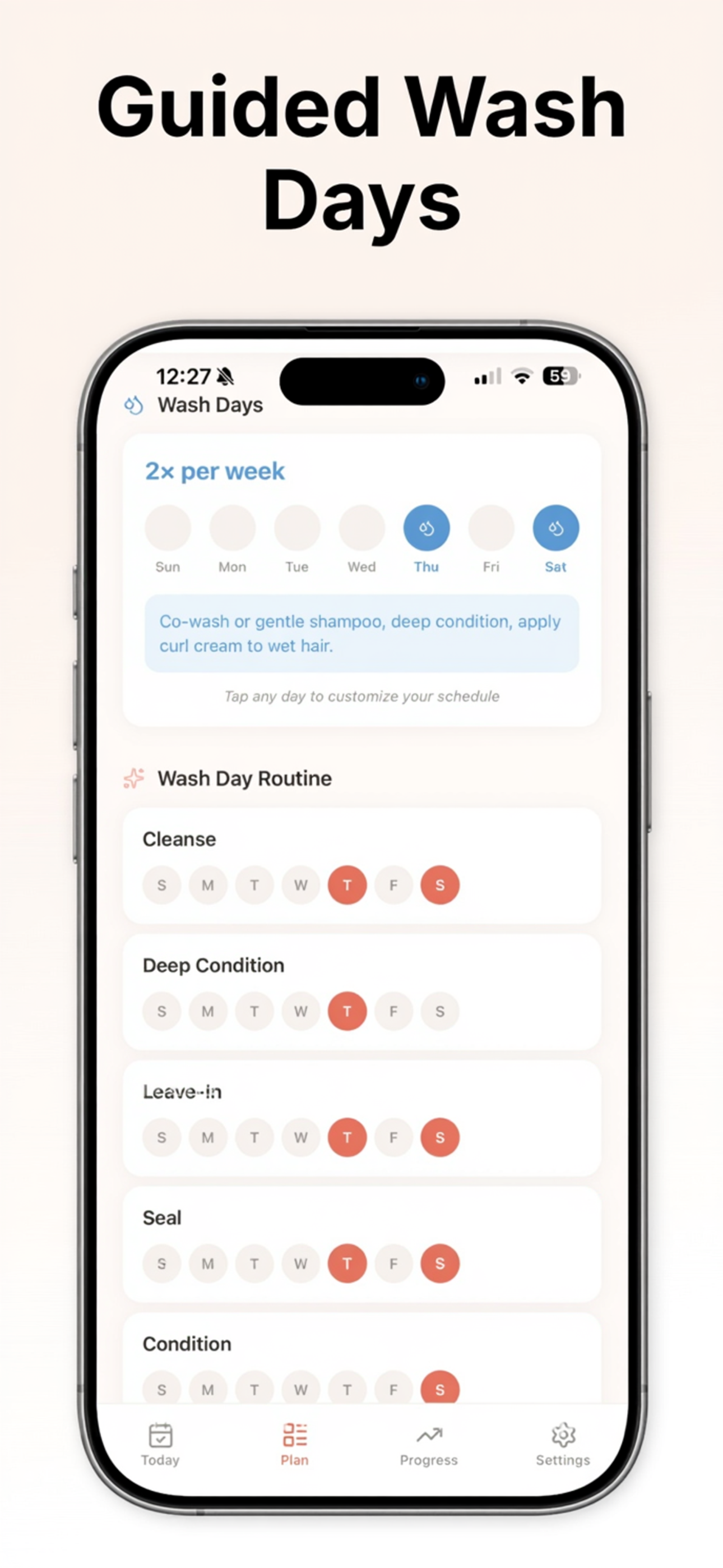 HairPlan – Hair Routine