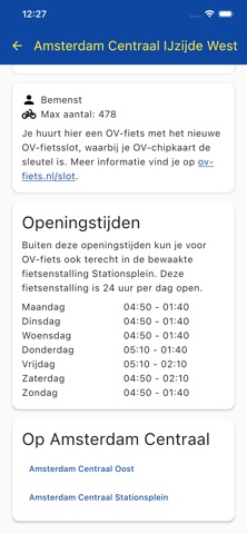 OV-fiets Beschikbaarheid iPhone screenshot