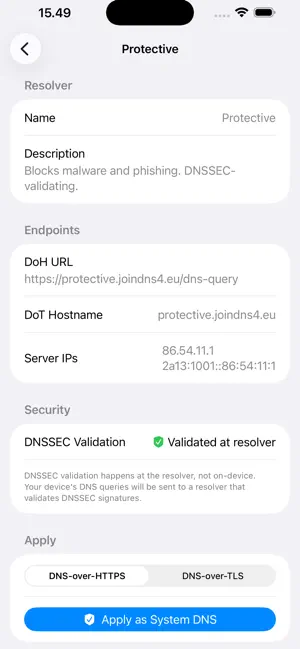 DNSSEC screenshot 2