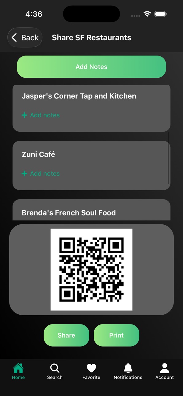 iPhone screenshot