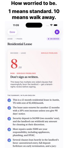 Decode: AI Document Reader screenshot