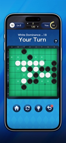 Reversi Pro-Classic Board Game iPhone screenshot
