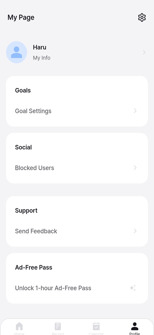 iPhone screenshot