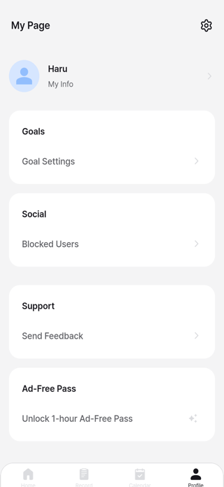 Blueshot: Routine Tracker Screenshot 4 of 8