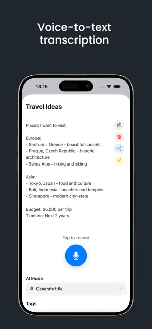 NotesPeak: offline AI notes screenshot 4