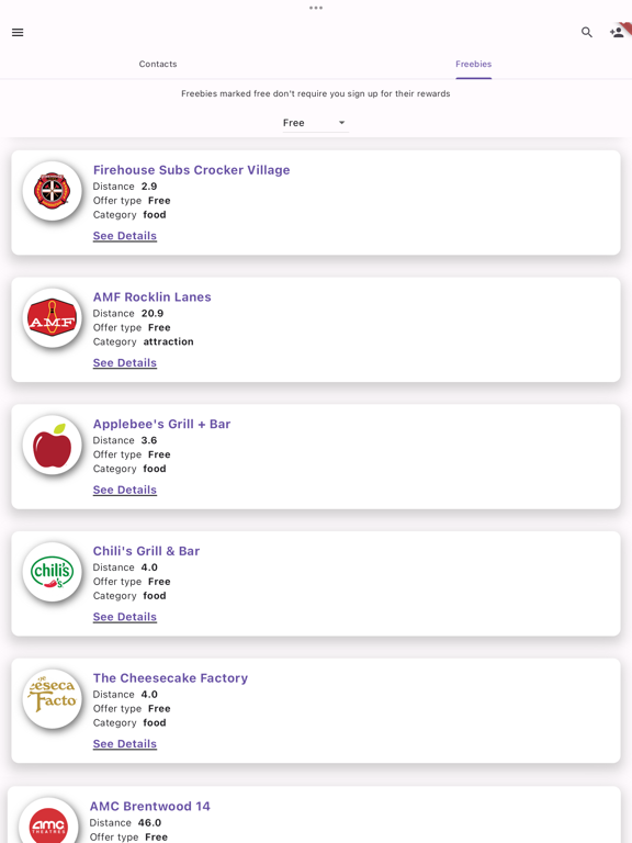App screenshot