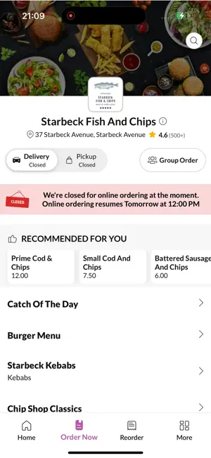 Starbeck Fish And Chips. screenshot 2