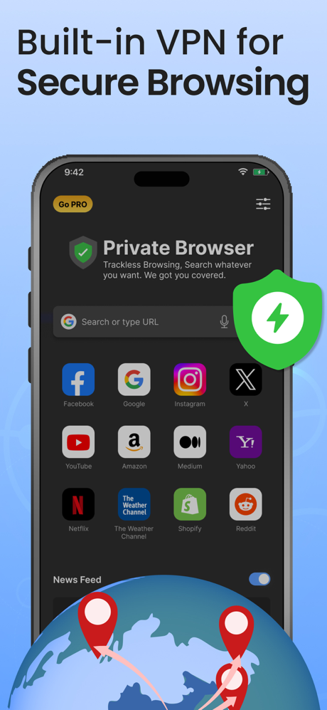 Private Browser, Search Engine screenshot 3