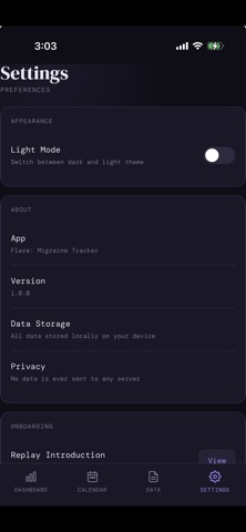 App screenshot