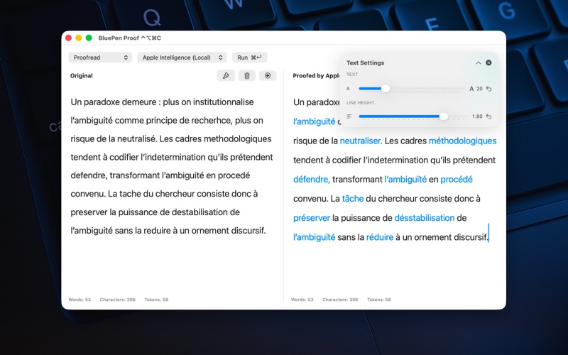 App screenshot