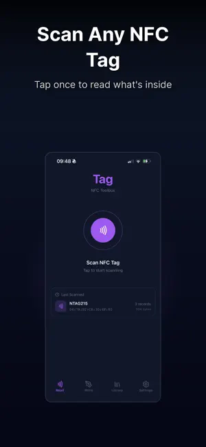 Tag: NFC Reader & Writer screenshot 1