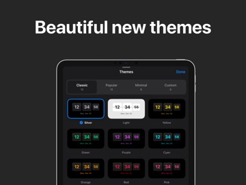 Flip Clock & Digital Widgets iPad screenshot
