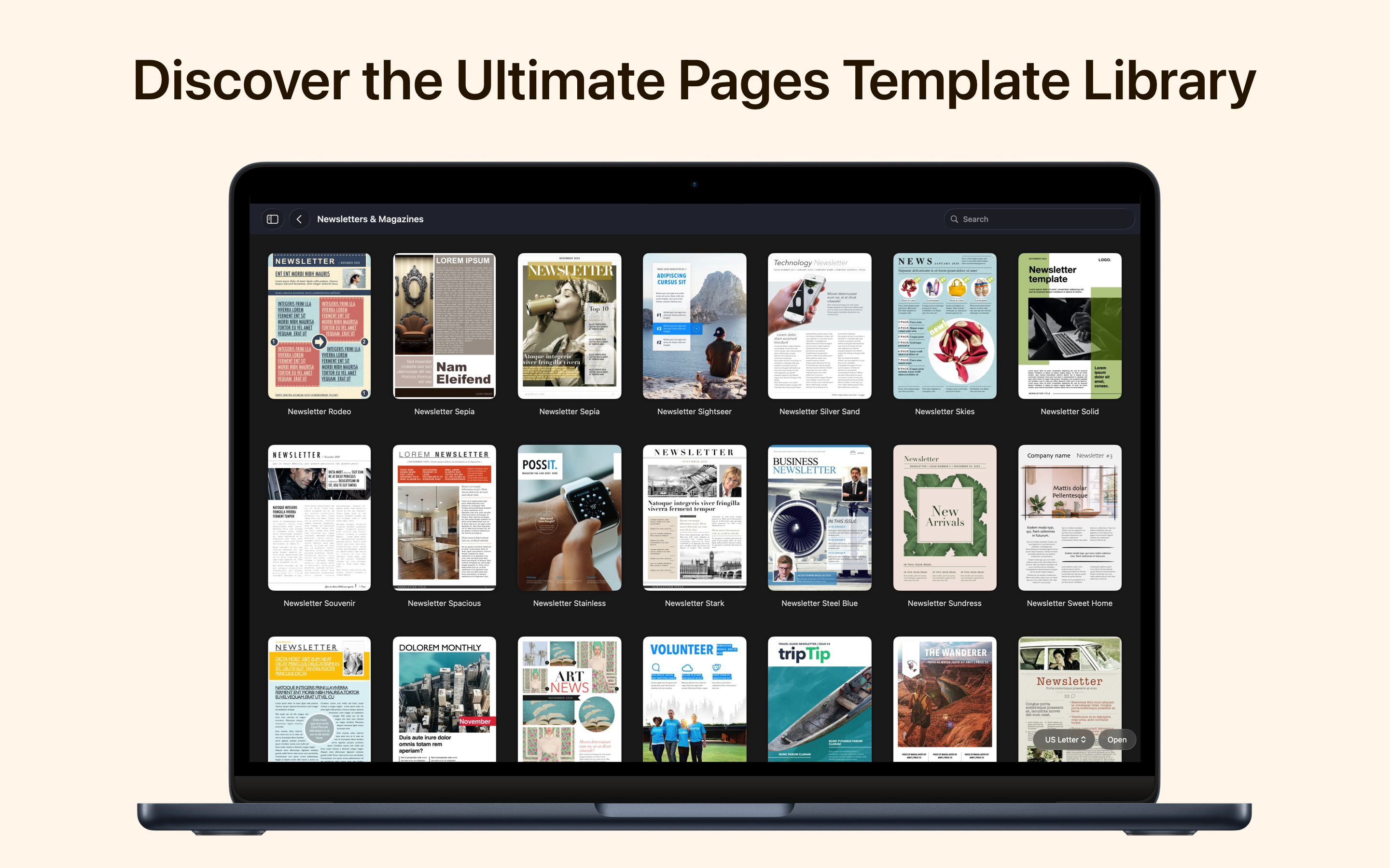 Toolbox for Pages: Templates screenshot 21