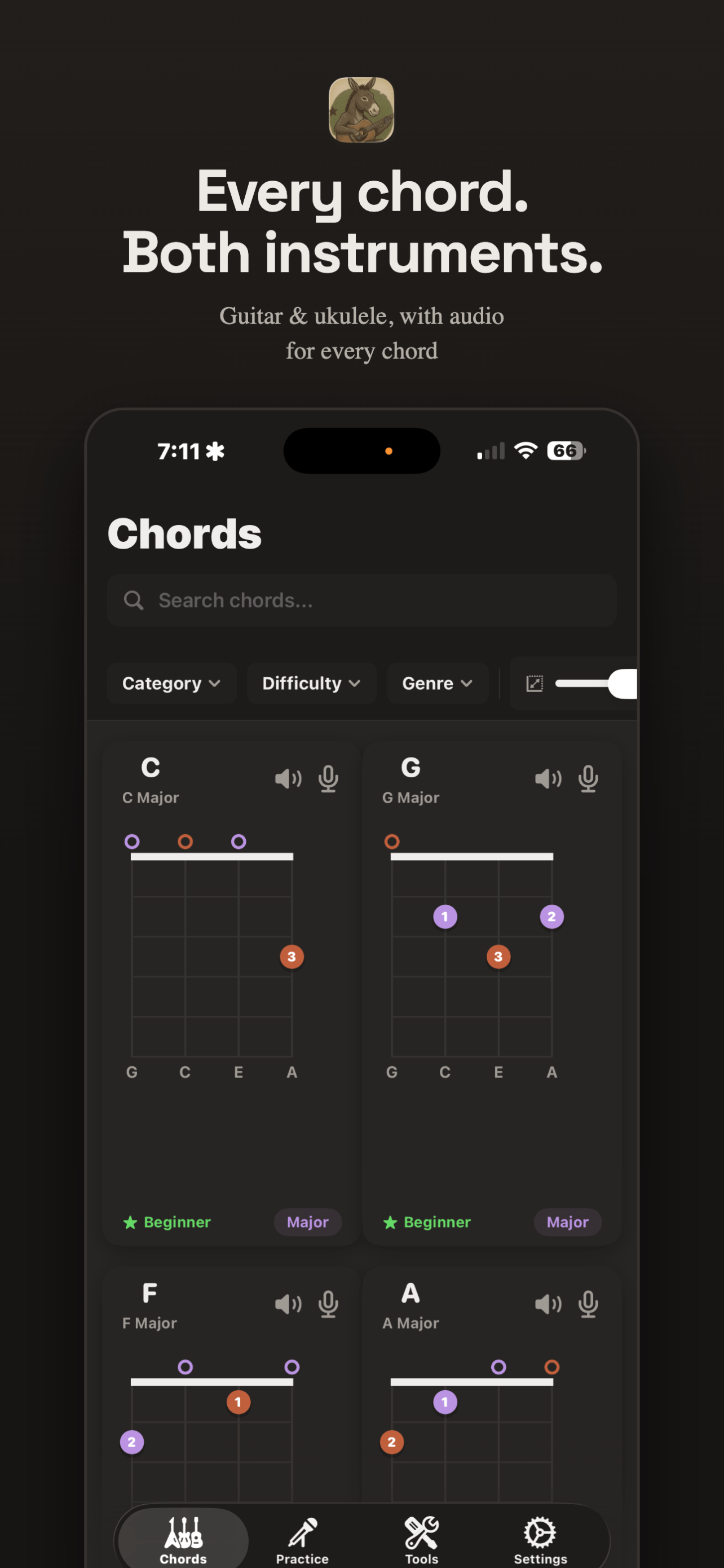 Chord Donkey screenshot 2