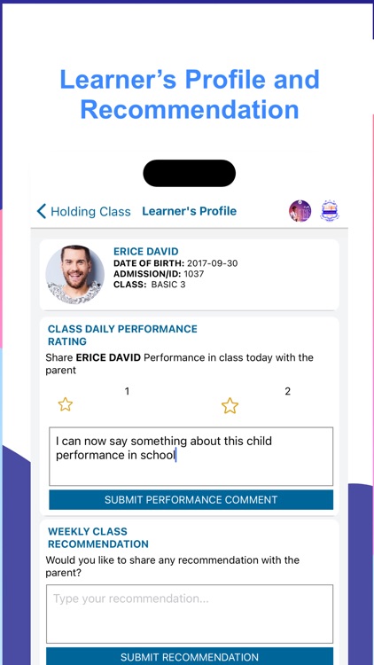JOSRAC Teacher Portal