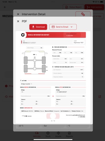 INFLEET by Tirecheck iPad screenshot