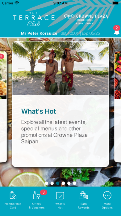 The Terrace Club Saipan Screenshot