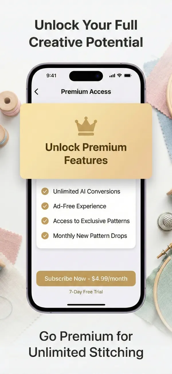 #6. CrossCraft - Pattern Maker (iOS) Ved: murat ulug