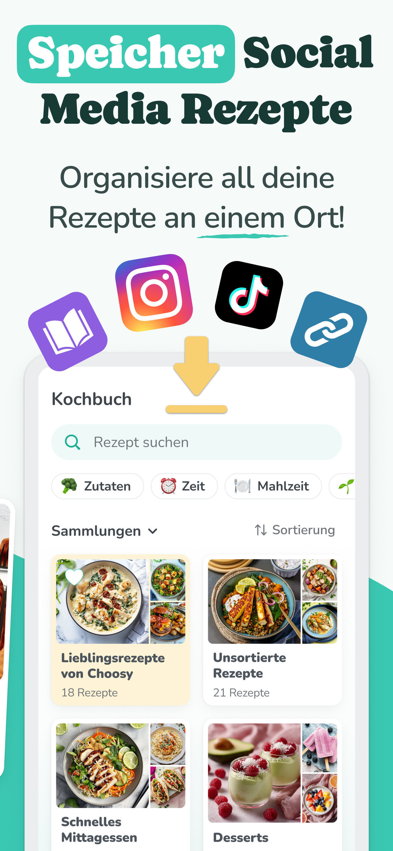 Choosy: Einkaufsliste & Planer
