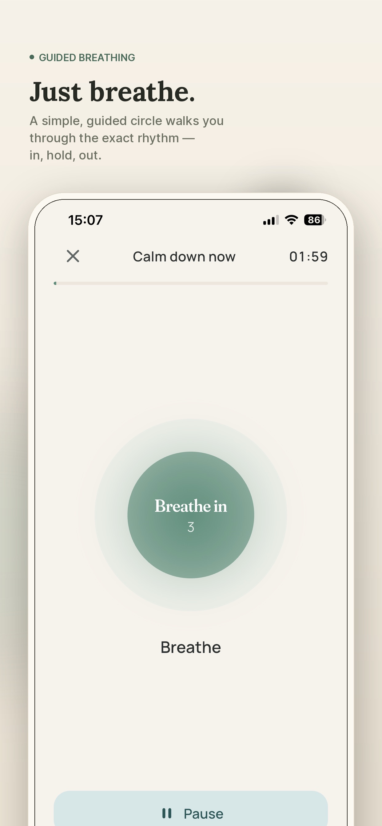 Screenshot 3 of No Stress: Reset & Calm