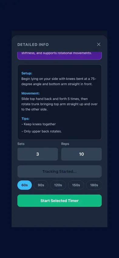 ePhysical Therapy Tracker screenshot 5
