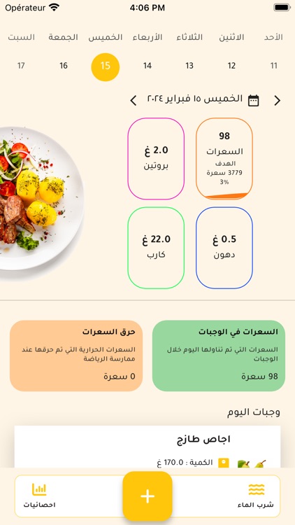 السعرات الحرارية في الاطعمه screenshot-4