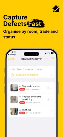 SnagPal: Punch List & Reports Screenshot 3 of 5