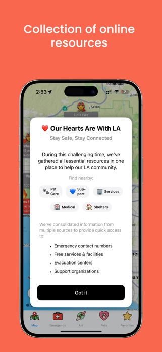 LA Fire - Safety Resources Screenshot 2 of 5