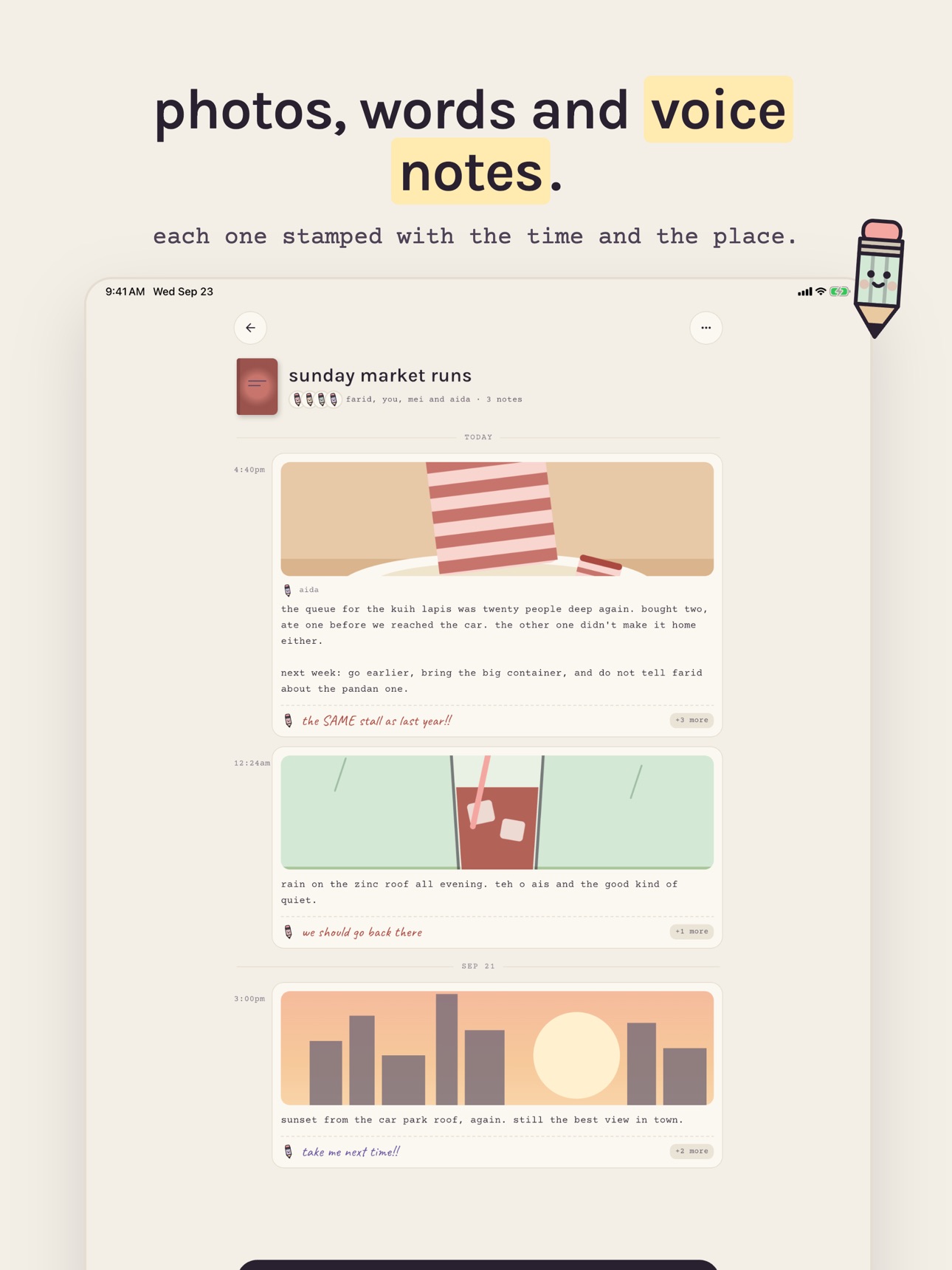 Screenshot 8 of Stubnote: Shared Journal