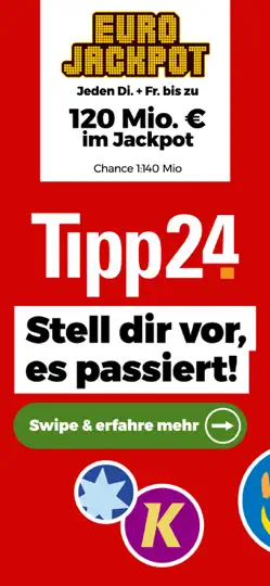 Screenshot von LOTTO Und Eurojackpot Tipp24 auf dem iPhone 1