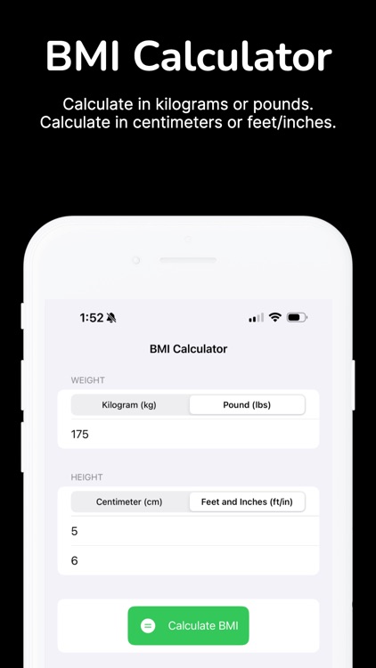 BMI Calculator & Tracker!