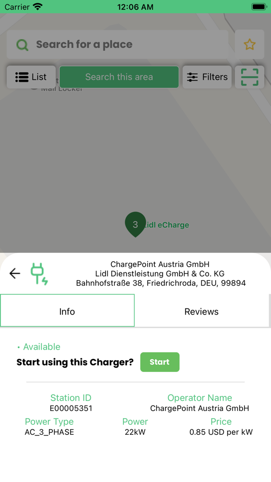 #6. EVDC Charging Map (iOS) 由: Matthew Teudor