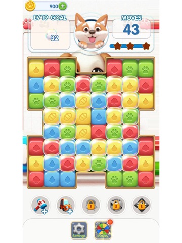Puppy Puzzle Blast iPad screenshot