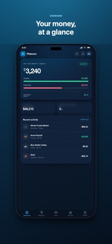 Platomo - Your finance solved screenshot