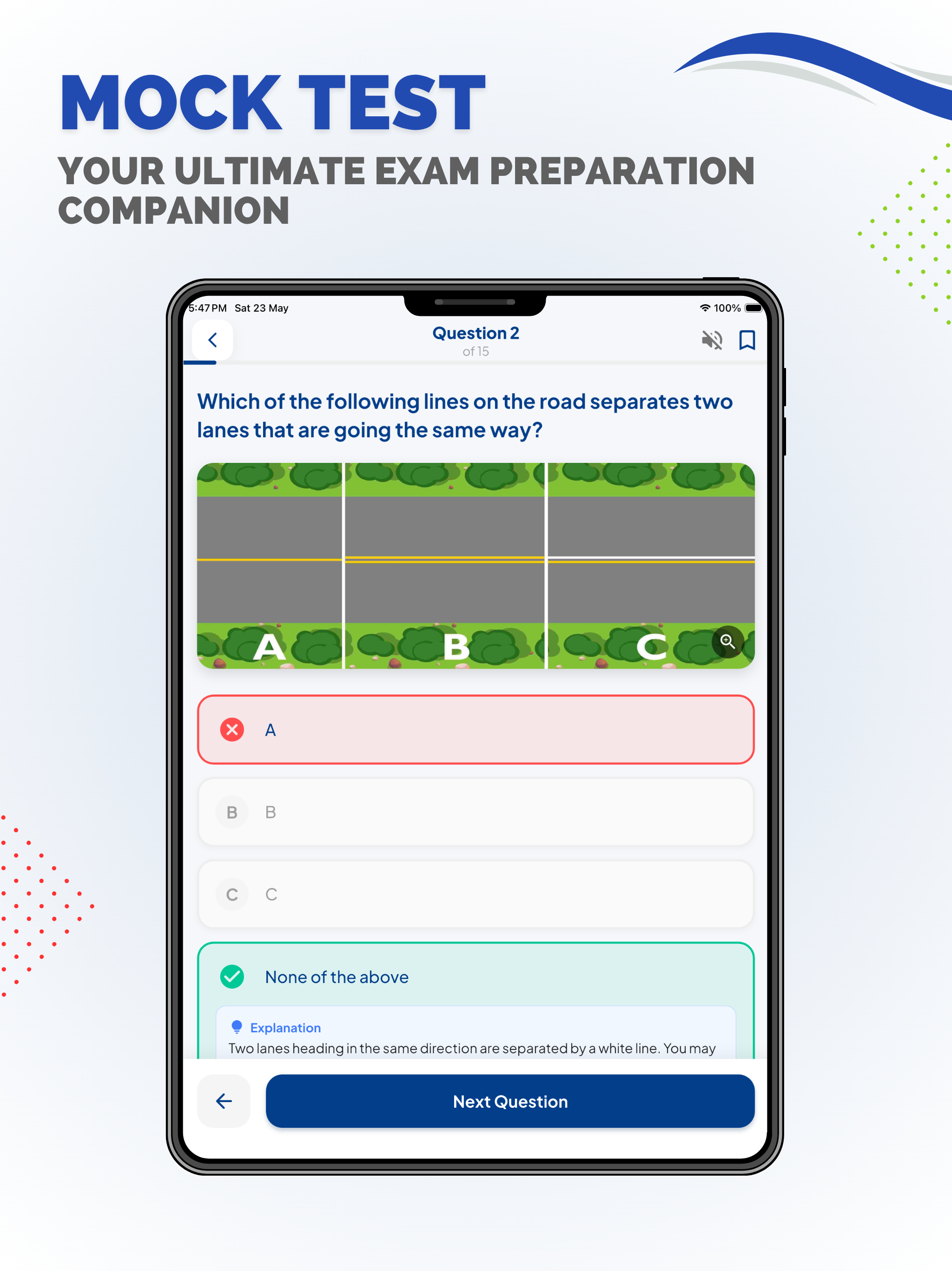 Michigan SOS Driving Test Prep