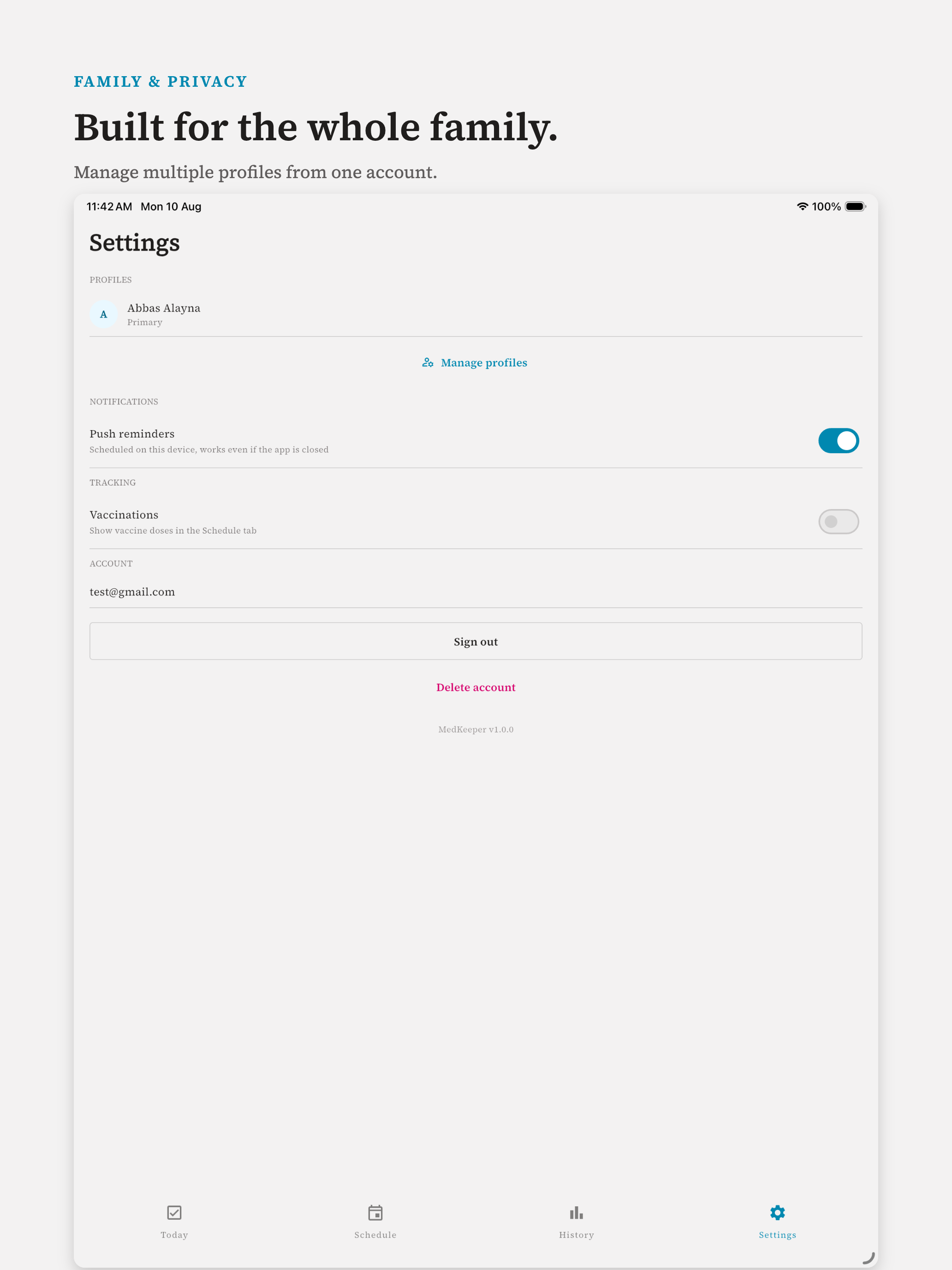 MedKeeper - Medication Tracker screenshot 7