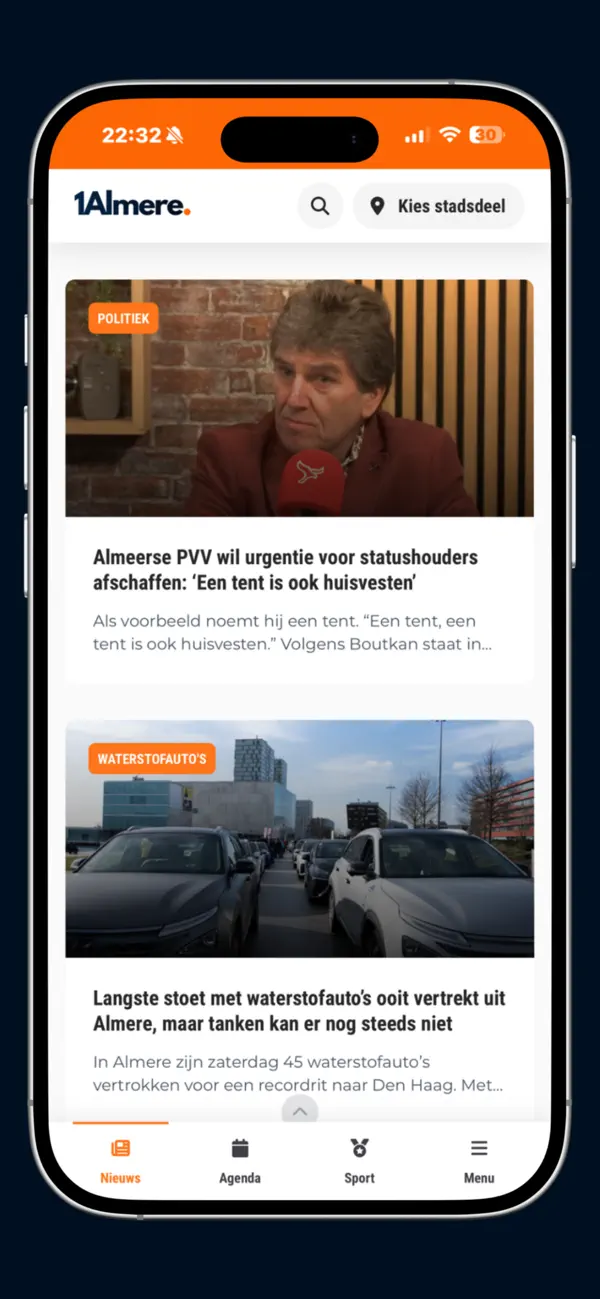 Screenshot #1 pour 1Almere - Lokaal Nieuws