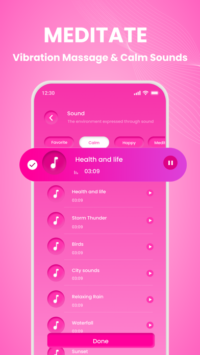 Vibrator : Strong Massager App Screenshot