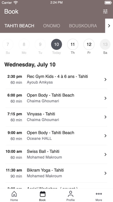Om Yoga Studios Screenshot