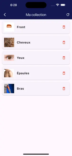 Learning French Body Parts screenshot 3