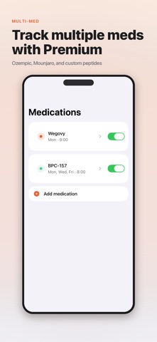Peptide & GLP-1 Tracker: Peppy Screenshot 5 of 10